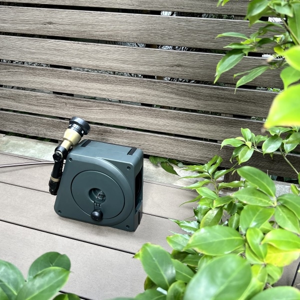 コンパクトガーデンリールⅡ10m グリーン ブラウンホース｜ロイヤル